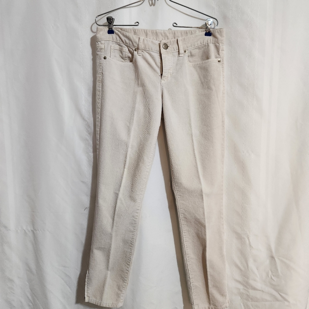 JCREW CORDUROY  TOOTHPICK SKINNY SUPER STRETCH PANTS SIZE 29